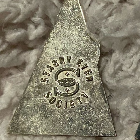 Art By Ciara Gold Plated Enamel Handmade Owl Earrings - Picture 3 of 3